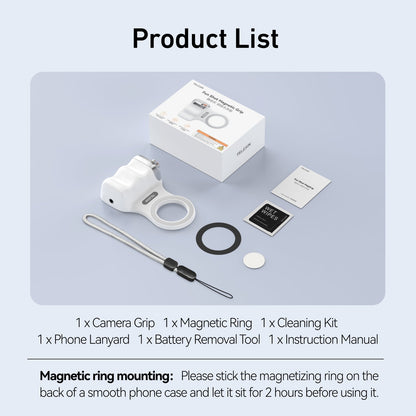 Marie - Poignée magnétique pour téléphone Fun Shot