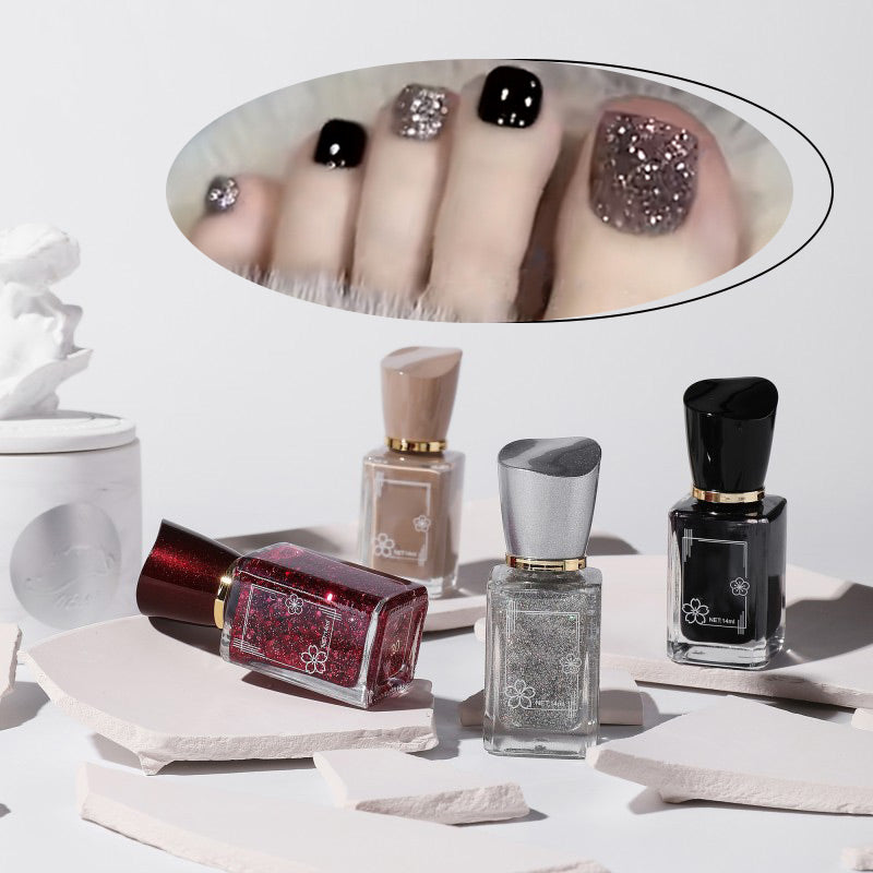 No-Bake et séchage rapide vernis à ongles multicolore