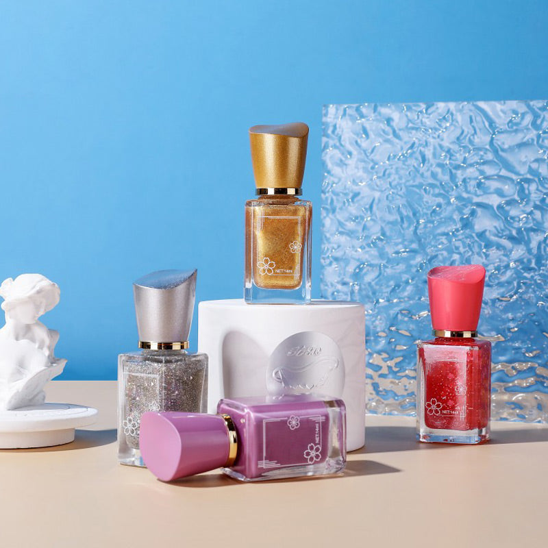 No-Bake et séchage rapide vernis à ongles multicolore