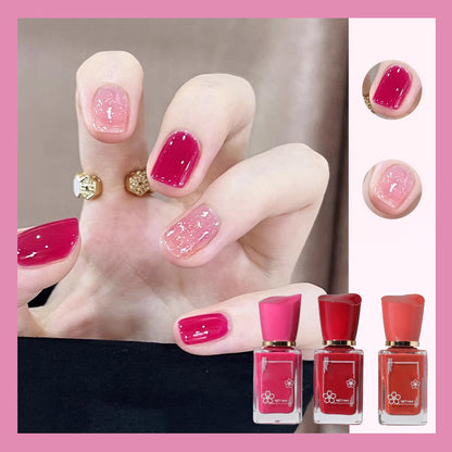 No-Bake et séchage rapide vernis à ongles multicolore