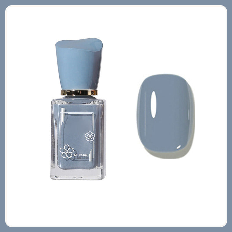 No-Bake et séchage rapide vernis à ongles multicolore