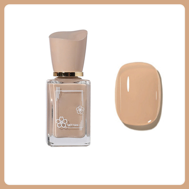 No-Bake et séchage rapide vernis à ongles multicolore