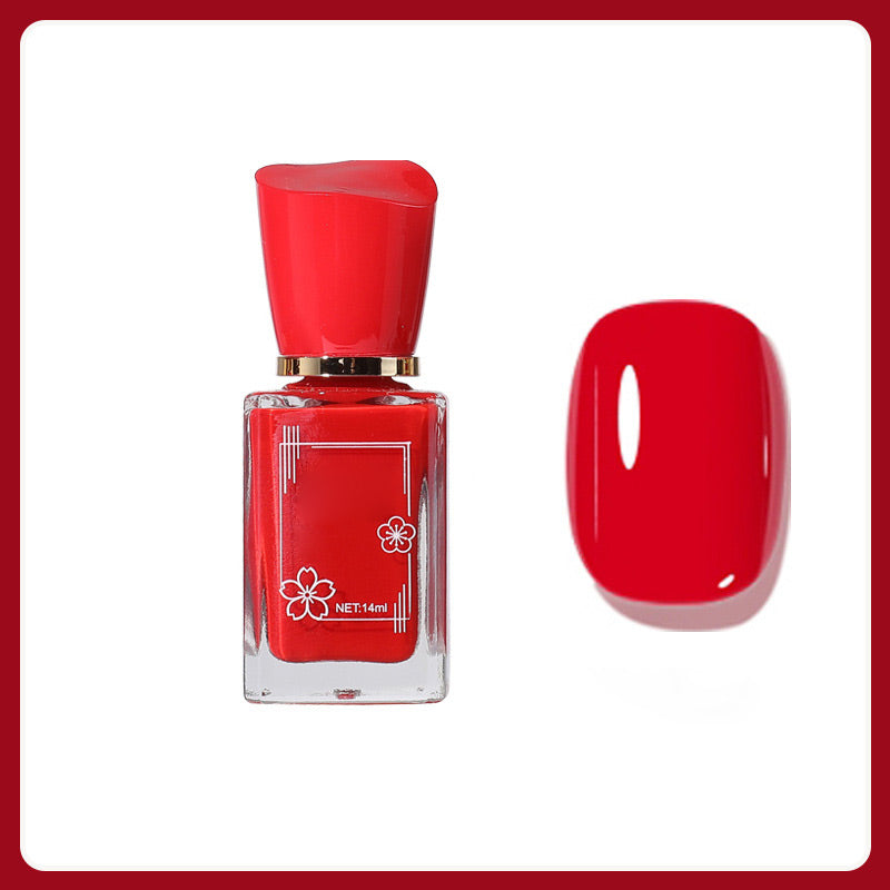 No-Bake et séchage rapide vernis à ongles multicolore