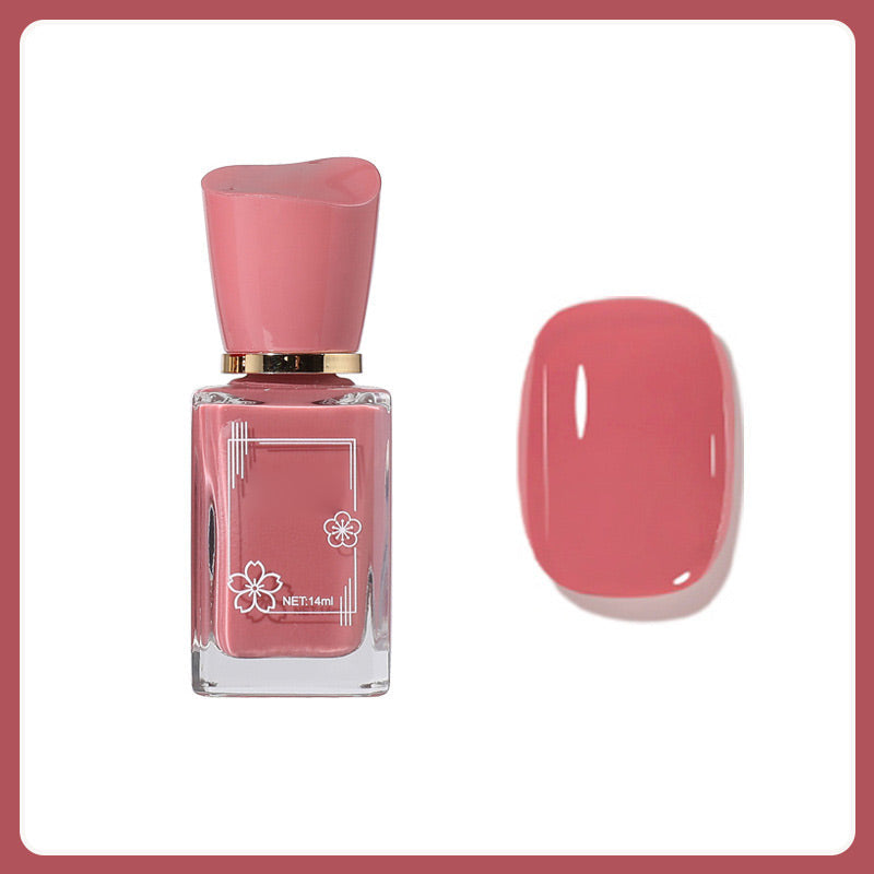 No-Bake et séchage rapide vernis à ongles multicolore