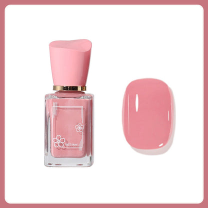 No-Bake et séchage rapide vernis à ongles multicolore