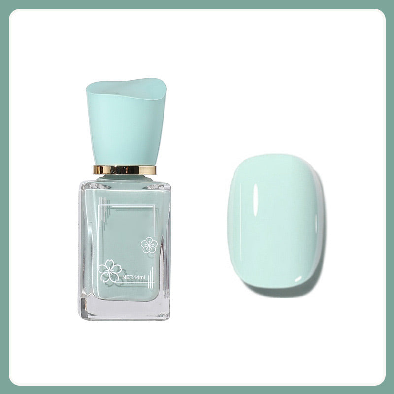 No-Bake et séchage rapide vernis à ongles multicolore