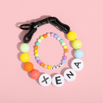 Collier pour chien BFF + Bracelet assorti offert