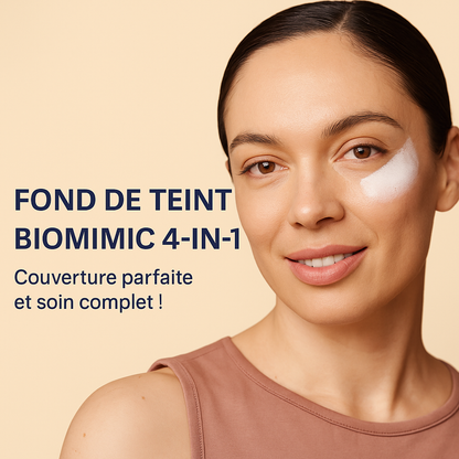 (4e DROP – SEULEMENT 50 DISPONIBLES À CE PRIX) Fond de Teint Biomimic – 4 en 1