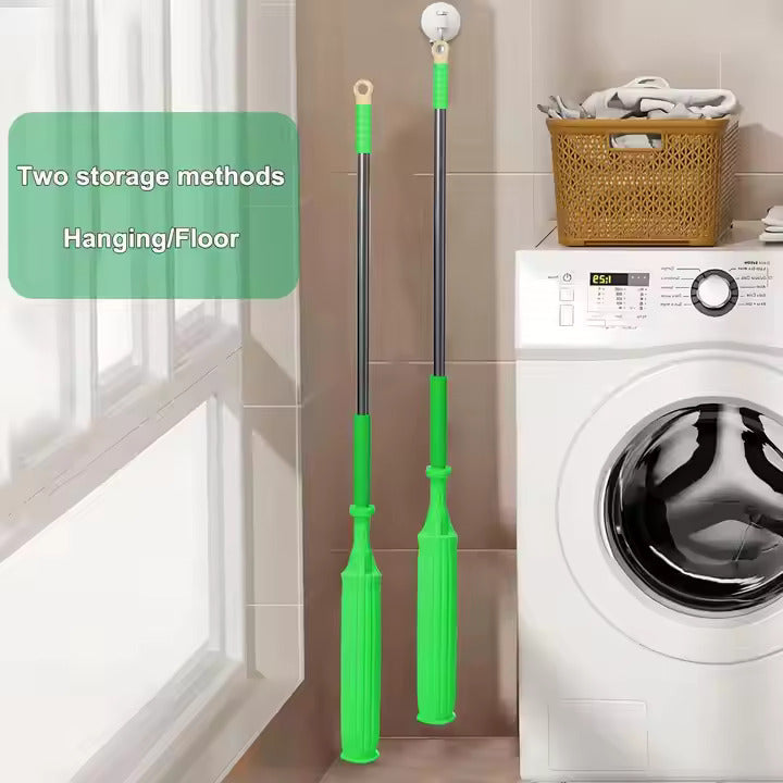 Claire - Mop microfibre 2 en 1 à enroulement automatique