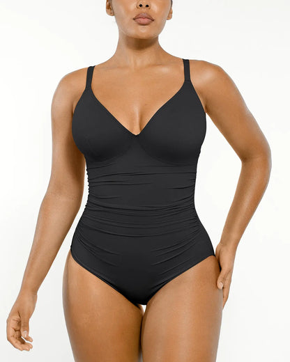 Maillot Sculptant Smart Sculpt à Fronces et Dos Lacé