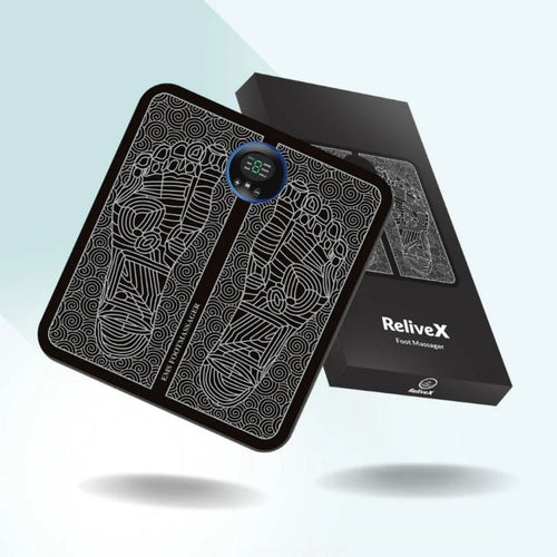 Tapis massant électrique EMS pour pieds gonflés & douloureux