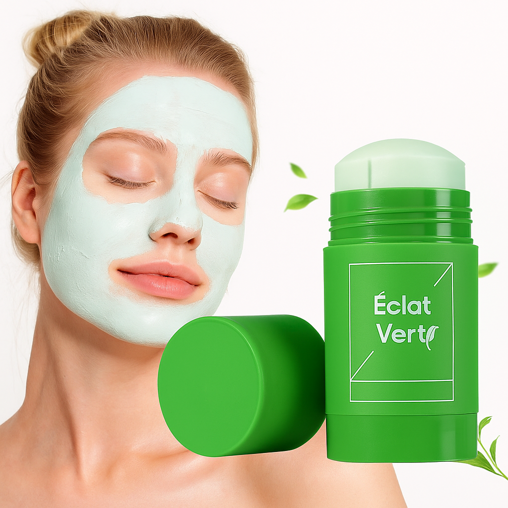 Éclat Vert – Masque au Thé Vert Anti-Imperfections