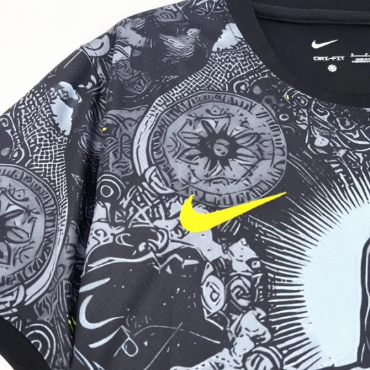 Maillot Brésil Concept Noir 2024/2025