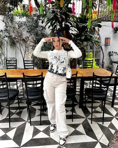 Pantalon cargo ajustable