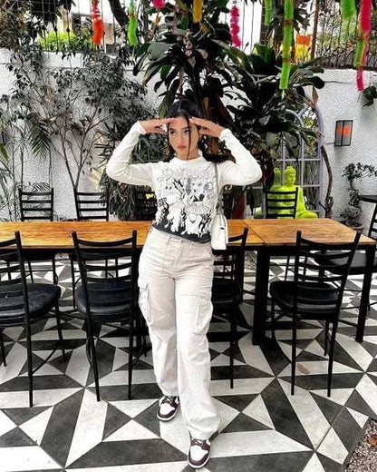 Pantalon cargo ajustable