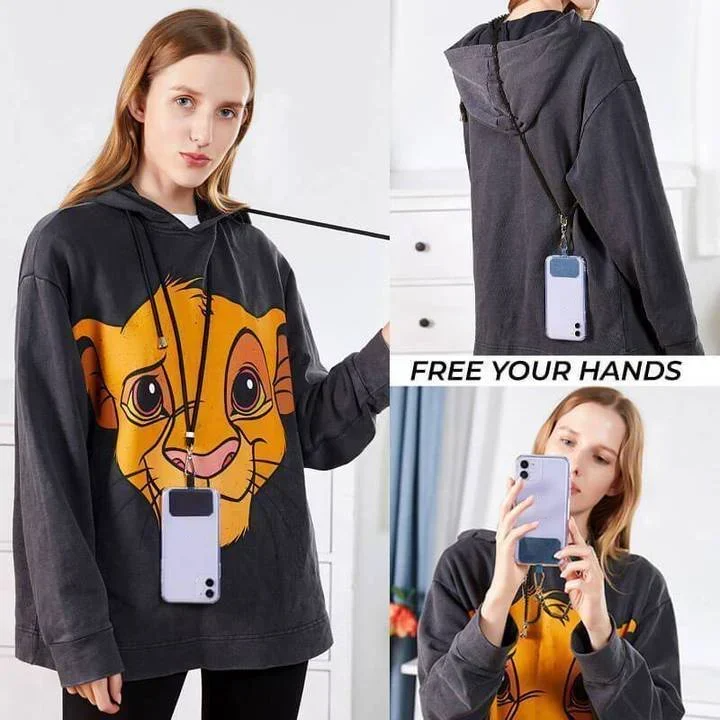 Lanières universelles pour téléphone avec patch