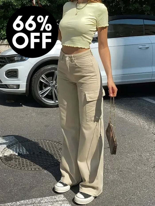 Pantalon cargo ajustable