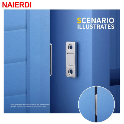 Ultrafins, aimants invisibles pour portes d'armoires