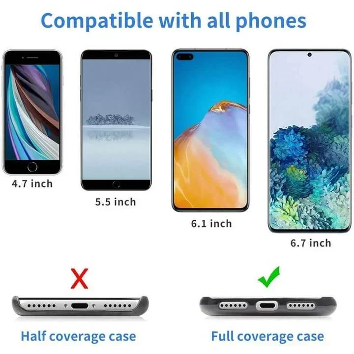 Lanières universelles pour téléphone avec patch