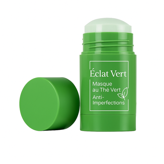 Éclat Vert – Masque au Thé Vert Anti-Imperfections