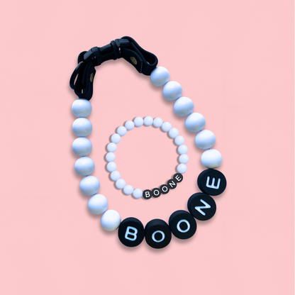 Collier pour chien BFF + Bracelet assorti offert