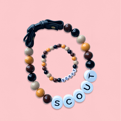 Collier pour chien BFF + Bracelet assorti offert