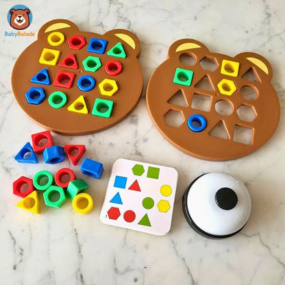 Jeu d'Association Formes et Couleurs | PUZZPLAY™ (Pack Duo)
