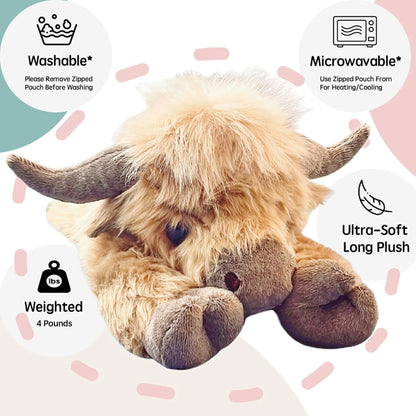 Highland Cow Plush Toy